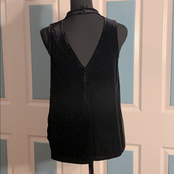 Gypsies & Moondust  Black Velvety Top (Small) - Picture 7 of 9